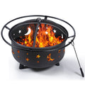 Outdoor Fire Pit BBQ Portable Wood Camping Fireplace Heater Patio