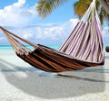Outsunny 83"x59" Double Hammock Bed Sun Bed Lounge Garden Camping