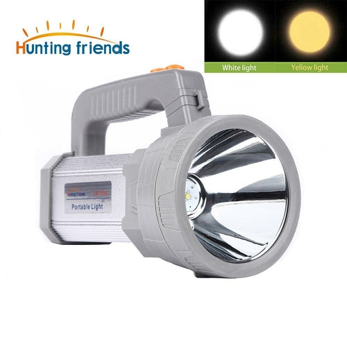 LED Flashlight USB Portable Lantern 3 Modes Searchlight Camping Llight